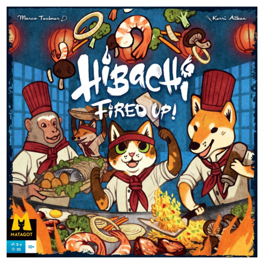 Hibachi: Fired Up! i gruppen SELSKABSSPIL / Familiespil hos Spelexperten (MGO3540)