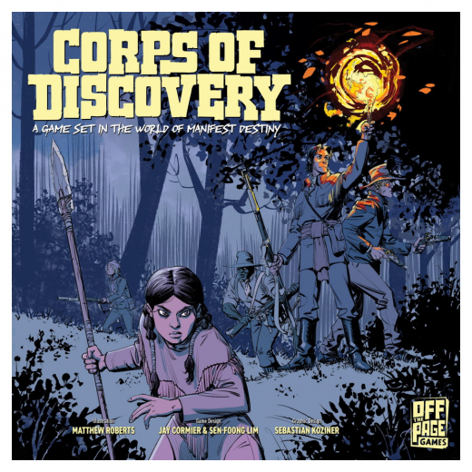 Corps of Discovery: A Game Set in the World of Manifest Destiny i gruppen SELSKABSSPIL / Strategispil hos Spelexperten (MGOOFF001106)