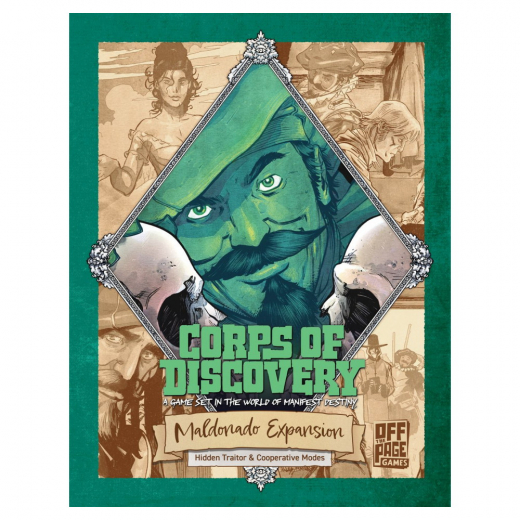 Corps of Discovery: Maldonado Expansion i gruppen SELSKABSSPIL / Udvidelser hos Spelexperten (MGOOFF006103)