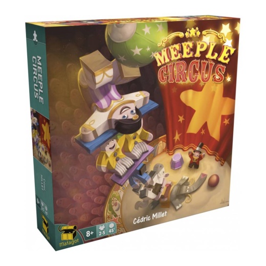 Meeple Circus i gruppen SELSKABSSPIL / Familiespil hos Spelexperten (MGOSCIR001)