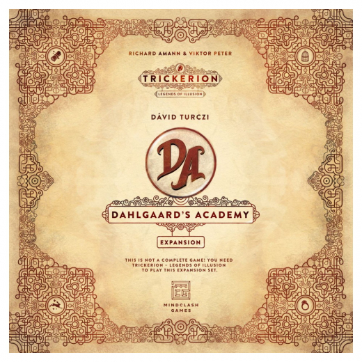 Trickerion: Legends of Illusion - Dahlgaard's Academy (Exp.) i gruppen SELSKABSSPIL / Udvidelser hos Spelexperten (MINTRICK03)