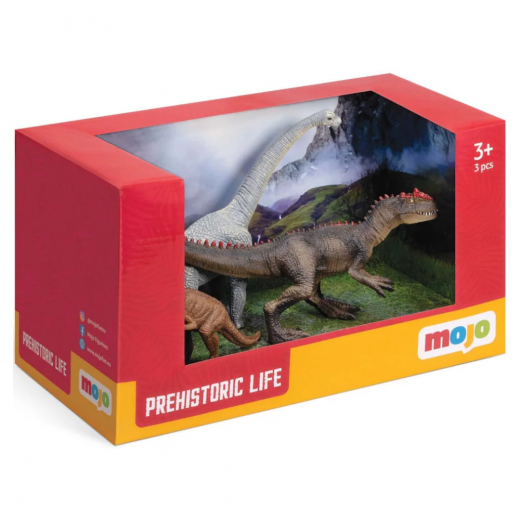 Mojo Prehistoric Life - Dinosaur Sæt 1 i gruppen LEGETØJ / Figurer og legesæt hos Spelexperten (MJ-380039)