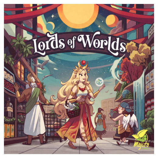 Lords of Worlds i gruppen SELSKABSSPIL / Strategispil hos Spelexperten (MJT012)