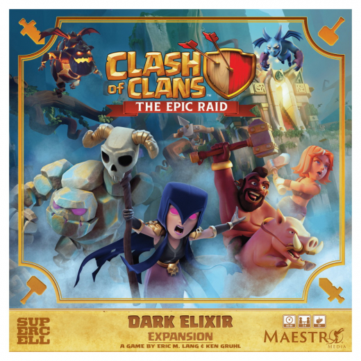 Clash of Clans: The Epic Raid - Dark Elixir (Exp.) i gruppen SELSKABSSPIL / Udvidelser hos Spelexperten (MMCLASHEXP01)