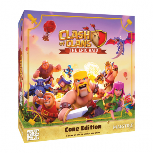 Clash of Clans: The Epic Raid i gruppen SELSKABSSPIL / Strategispil hos Spelexperten (MMCLASHRAID01)