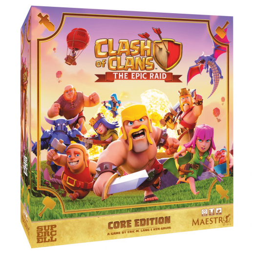 Clash of Clans: The Epic Raid i gruppen SELSKABSSPIL / Strategispil hos Spelexperten (MMCLASHRAID01)