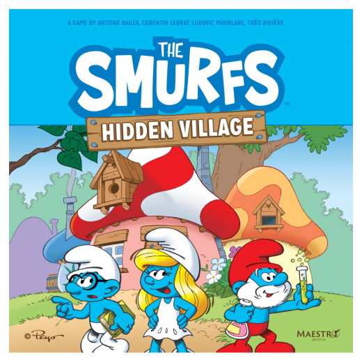 The Smurfs: Hidden Village i gruppen SELSKABSSPIL / Familiespil hos Spelexperten (MMG005)