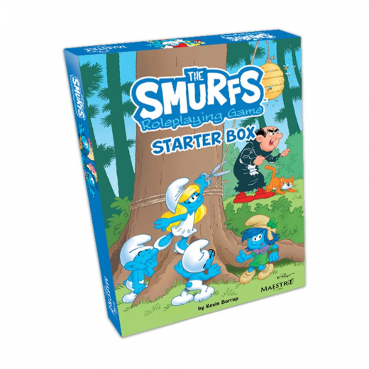 The Smurfs Roleplaying Game: Starter Box i gruppen SELSKABSSPIL / Rollespil hos Spelexperten (MMG009)