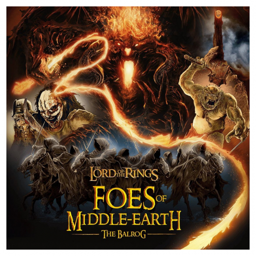 The Lord of the Rings: Foes of Middle-earth - The Balrog i gruppen SELSKABSSPIL / Strategispil hos Spelexperten (MMGFOME01)