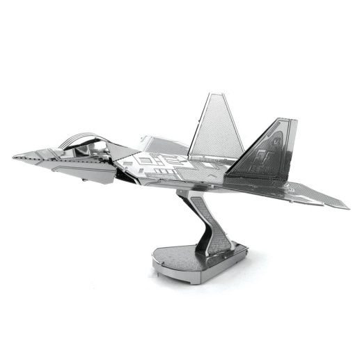 Metal Earth F22 Raptor i gruppen PUSLESPIL / Modelbygning hos Spelexperten (MMS050)