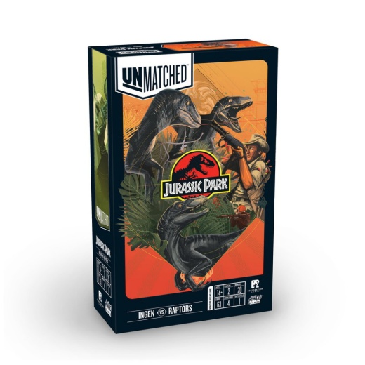 Unmatched: Jurassic Park - InGen vs Raptors i gruppen  hos Spelexperten (MNGUMJP001)