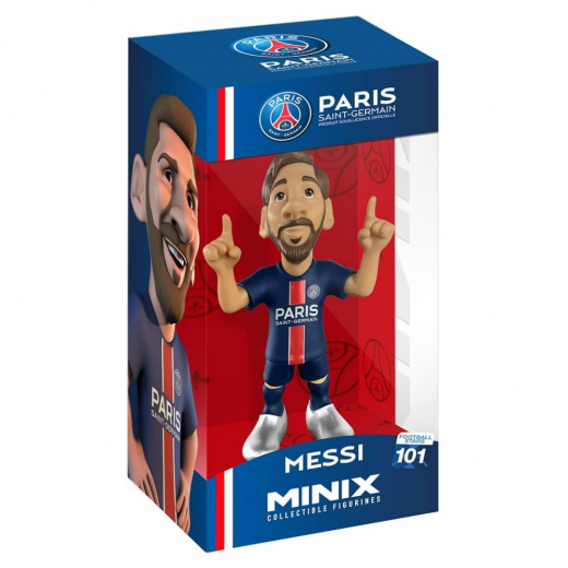 Minix - Messi, Paris Saint-Germain - Fotball Stars 101 i gruppen LEGETØJ / Figurer og legesæt hos Spelexperten (MNX10981)