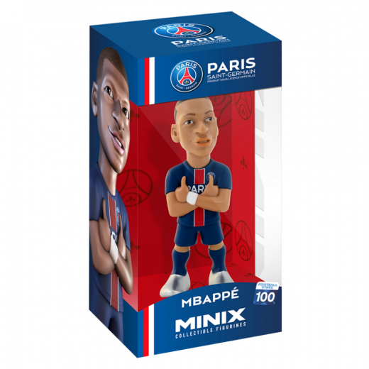 Minix - Mbappé, Paris Saint-Germain - Fotball Stars 100 i gruppen LEGETØJ / Figurer og legesæt hos Spelexperten (MNX10998)