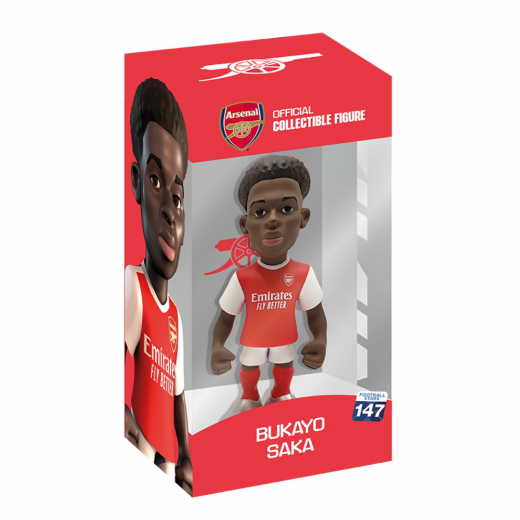 Minix - Bukayo Saka, Arsenal - Fotball Stars 147 i gruppen LEGETØJ / Figurer og legesæt hos Spelexperten (MNX14255)