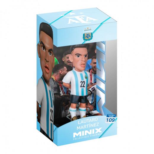 Minix - Lautaro Martínez, Argentina - Fotball Stars 109 i gruppen LEGETØJ / Figurer og legesæt hos Spelexperten (MNX22595)