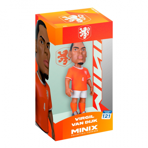 Minix - Virgil van Dijk, Netherlands - Fotball Stars 121 i gruppen LEGETØJ / Figurer og legesæt hos Spelexperten (MNX22717)