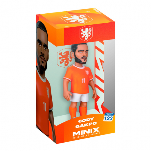Minix - Cody Gakpo, Netherlands - Fotball Stars 123 i gruppen LEGETØJ / Figurer og legesæt hos Spelexperten (MNX22731)