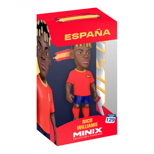 Minix - Nico Williams, España - Fotball Stars 129 i gruppen LEGETØJ / Figurer og legesæt hos Spelexperten (MNX22793)