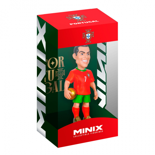 Minix - Cristiano Ronaldo, Portugal - Fotball Stars i gruppen LEGETØJ / Figurer og legesæt hos Spelexperten (MNX22861)