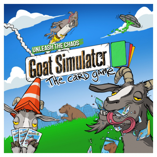 Goat Simulator: The Card Game i gruppen SELSKABSSPIL / Kortspil hos Spelexperten (MOPGSI01)