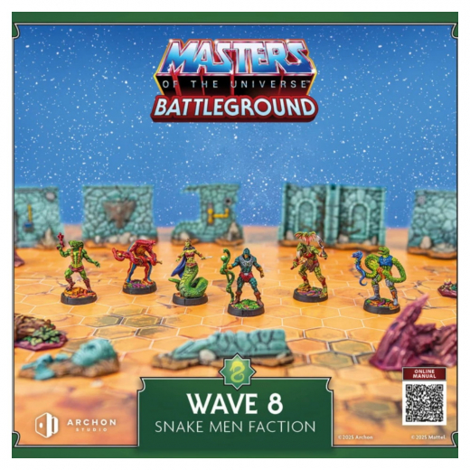 Masters of The Universe: Battleground - Wave 8 Snake Men Faction (Exp.) i gruppen SELSKABSSPIL / Udvidelser hos Spelexperten (MOTU0119)