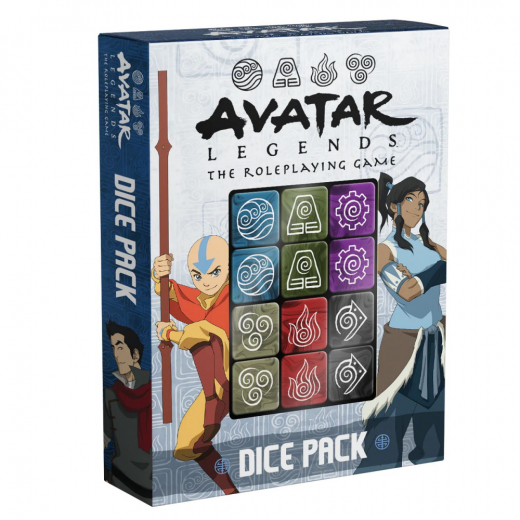 Avatar Legends RPG: Dice Pack i gruppen SELSKABSSPIL / Rollespil hos Spelexperten (MPGD03)