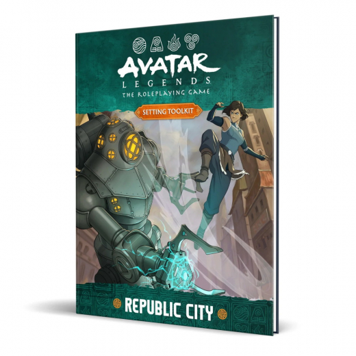Avatar Legends RPG: Republic City i gruppen SELSKABSSPIL / Rollespil hos Spelexperten (MPGD06)
