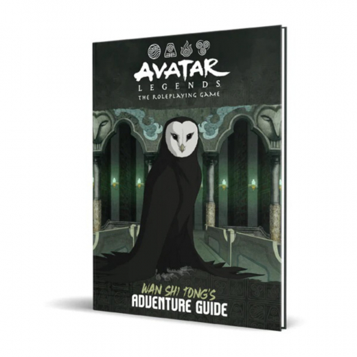 Avatar Legends RPG: Wan Shi Tong's Adventure Guide i gruppen SELSKABSSPIL / Rollespil hos Spelexperten (MPGV02)