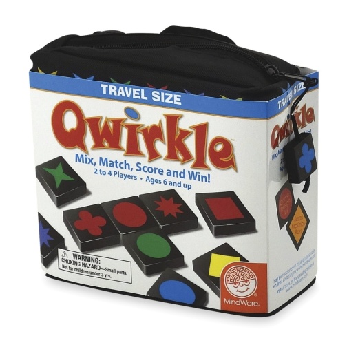 Qwirkle Travel Edition i gruppen SELSKABSSPIL / Familiespil hos Spelexperten (MW52132)