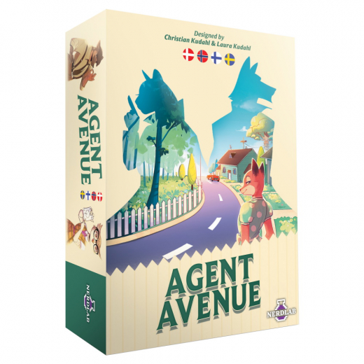 Agent Avenue (DK) i gruppen SELSKABSSPIL / Kortspil hos Spelexperten (NERAAV0101NOR)