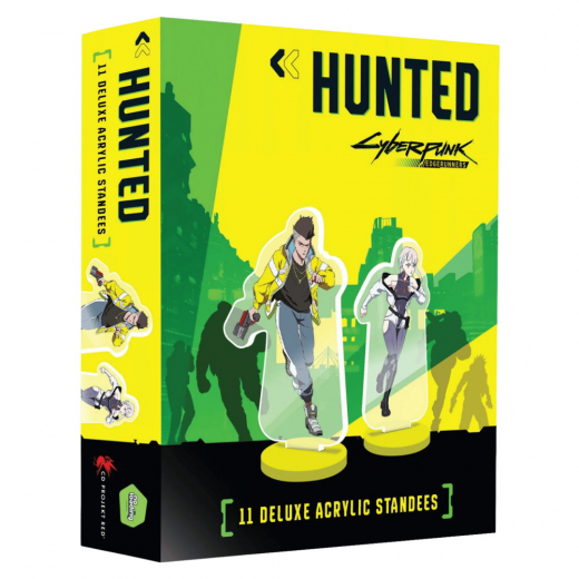 Cyberpunk: Edgerunners - Hunted: 11 Deluxe Acrylic Standees (Exp.) i gruppen SELSKABSSPIL / Tilbehør / Andet hos Spelexperten (NLGCP02)