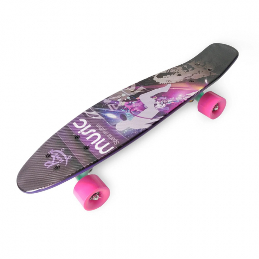 Skateboard Musik 56 cm i gruppen LEGETØJ / Cykler / Skateboard hos Spelexperten (OFF-SV21494-Mu)