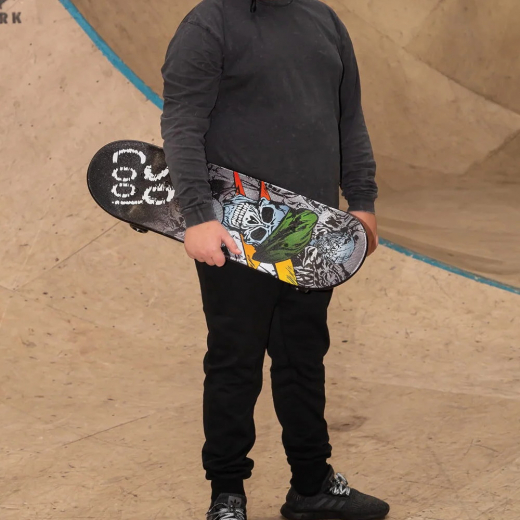 Skateboard Skull 70 cm i gruppen LEGETØJ / Cykler / Skateboard hos Spelexperten (OFF-SV21495-D)
