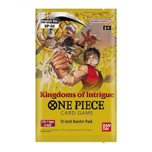 One Piece Card Game: Kingdoms of Intrigue Booster i gruppen SELSKABSSPIL / Kortspil hos Spelexperten (OPCG04)