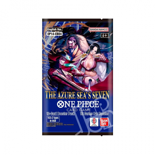 One Piece Card Game: The Azure Sea’s Seven Booster Pack OP14 i gruppen SELSKABSSPIL / Kortspil hos Spelexperten (OPCG14-BOS)