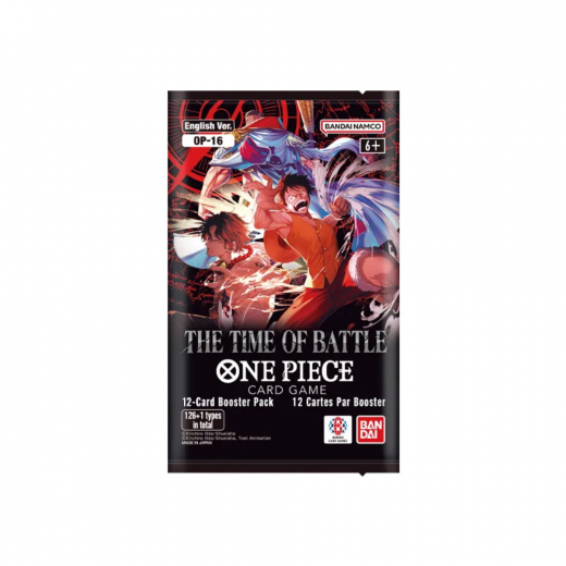 One Piece Card Game: The Time of Battle Booster Pack OP16 i gruppen SELSKABSSPIL / Kortspil hos Spelexperten (OPCG16-BOS)