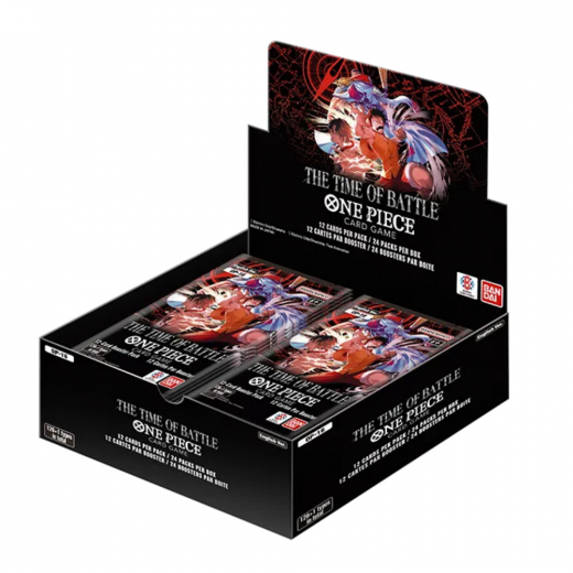 One Piece Card Game: The Time of Battle Booster Display OP16 i gruppen SELSKABSSPIL / Kortspil hos Spelexperten (OPCG16-DIS)