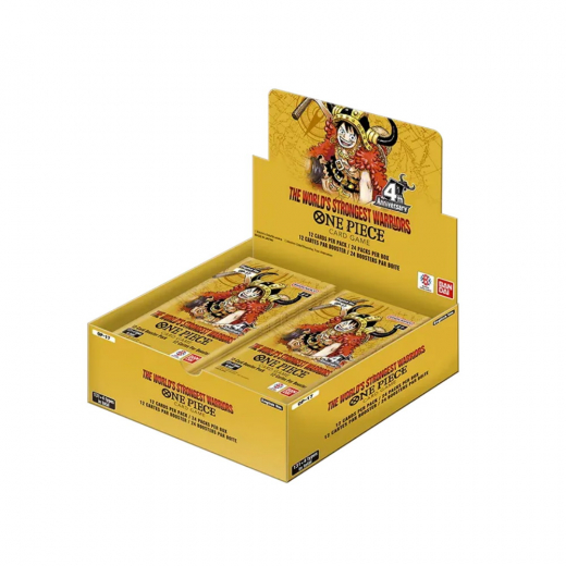 One Piece Card Game: World's Strongest Warriors Booster Display OP17 i gruppen SELSKABSSPIL / Kortspil hos Spelexperten (OPCG17-DIS)