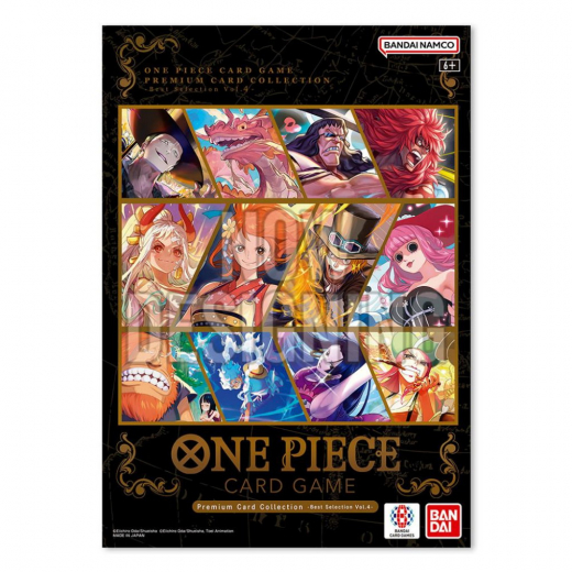 One Piece Card Game: Premium Card Collection - Best Selection Vol. 4 i gruppen SELSKABSSPIL / Kortspil hos Spelexperten (OPCG28040)