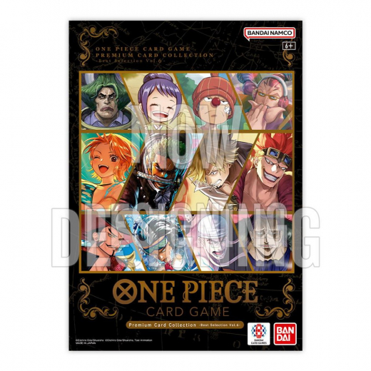 One Piece Card Game: Premium Card Collection - Best Selection Vol. 6 i gruppen SELSKABSSPIL / Kortspil hos Spelexperten (OPCG2863)