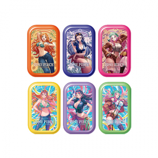 One Piece Card Game: Mini-tin Pack Set Vol. 2 - TS02 i gruppen SELSKABSSPIL / Kortspil hos Spelexperten (OPCGDP09)