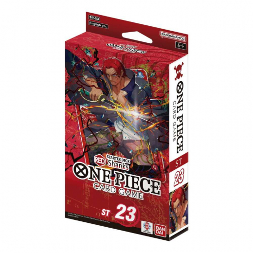 One Piece Card Game: Shanks - Red Starter Deck ST-23 i gruppen  hos Spelexperten (OPCGST23)