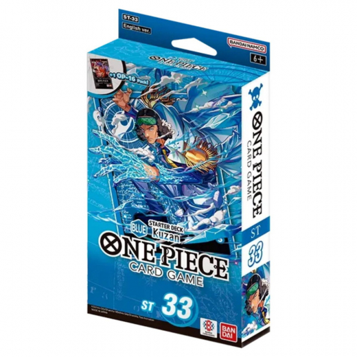 One Piece Card Game: Kuzan Blue Starter Deck ST-33 i gruppen SELSKABSSPIL / Kortspil hos Spelexperten (OPCGST33)