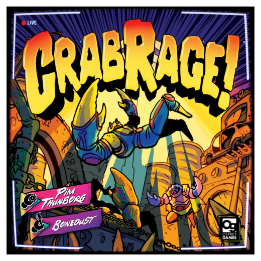 Crab Rage! i gruppen SELSKABSSPIL / Strategispil hos Spelexperten (OSG87211)