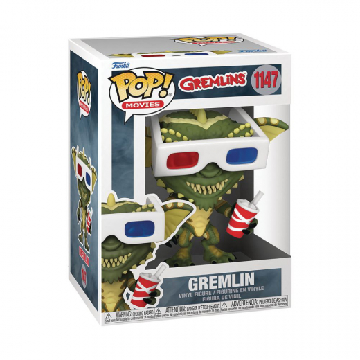 Funko POP! Gremlins-Gremlin with 3D Glasses #1147 i gruppen LEGETØJ / Figurer og legesæt / Funko POP! hos Spelexperten (P-49831)