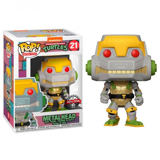 Funko POP! Exclusive TMNT Metalhead #21 i gruppen LEGETØJ / Figurer og legesæt / Funko POP! hos Spelexperten (P-52245)