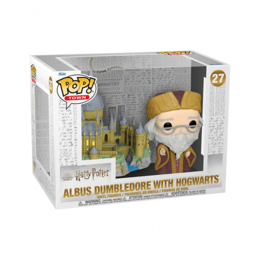 Funko POP! Albus Dumbledore with Hogwarts #27 i gruppen LEGETØJ / Figurer og legesæt / Funko POP! hos Spelexperten (P-57369)