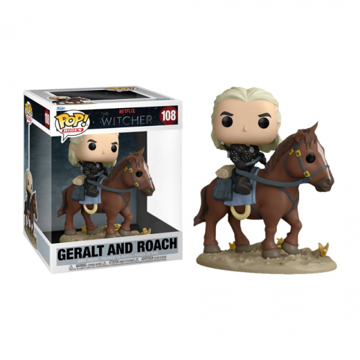 Funko POP! Geralt & Roach #108 - Special Ed i gruppen LEGETØJ / Figurer og legesæt / Funko POP! hos Spelexperten (P-58902)