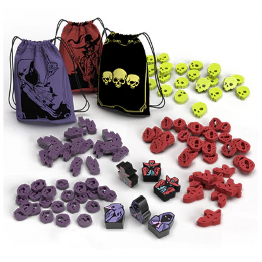 Pagan: Fate of Roanoke - Wooden Token Set (Exp.) i gruppen SELSKABSSPIL / Tilbehør / Andet hos Spelexperten (PAG01WT)