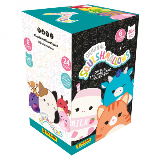 Squishmallows Trading Card Booster Display i gruppen LEGETØJ / Collectibles hos Spelexperten (PAN0942-DIS)